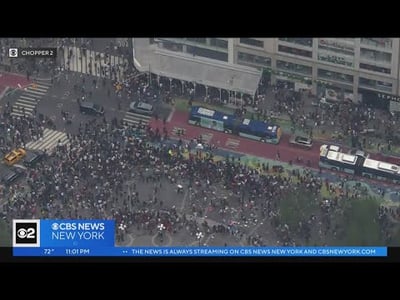Screenshot from a CBS News